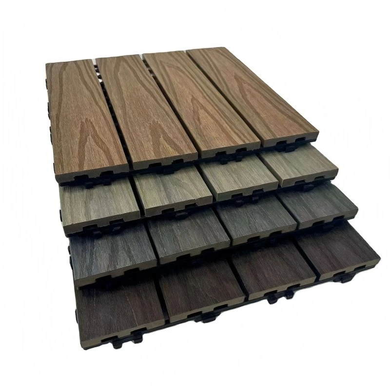 Outdoor Plastic Decking Tiles factory